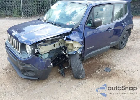 2017 Jeep Renegade Sport Fwd from USA, damaged, VIN ZACCJAAB4HPG12742